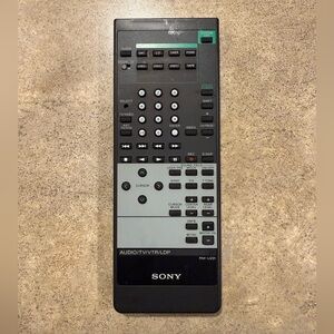 Genuine Sony Remote RM-U231 Audio/TV/VTR/LDP STRD71 STRD711 STRD911 OEM - Tested